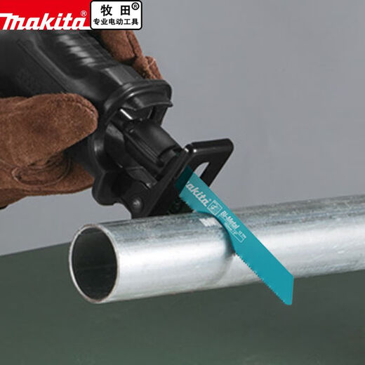 牧田往复锯锯条粗齿细齿电缆金属切割电动马刀锯片 产五条152*18*0.9mmB-05038