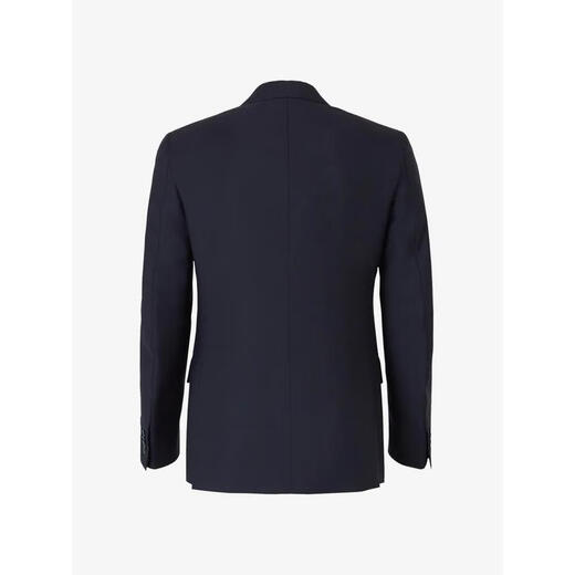 ISAIA Customized Suit Men's Mohair Blended Formal Business Executive Jacket Set Black Solid Color Straight-Click Flip Pocket Black One Size 62