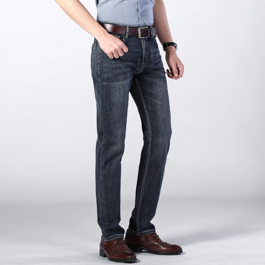 Jeans delgados de verano masculinos de Chiarmania delgada de pantalones casuales europeos del estiramiento europeo CC867#-66- 29 [2 pies 2]