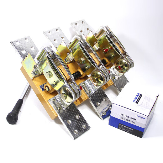 Chint open rotary high current knife switch HD13-600/3141BX glass plate 600A cabinet type knife switch HD13-200/41BX rubber plate