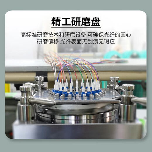 广昌兴电信级400G万兆多模光纤跳线 OM4单双芯LSZH阻燃低烟无卤数字机房交换机光模块猫单芯尾纤光纤线 OM4多模单芯光纤跳线 FC-FC 2米