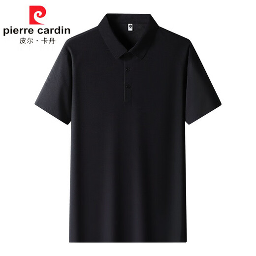 Pierre Cardin (Pierre Cardin) Polo à séchage rapide au sol perlé pour les hommes de glace à la glace de glace pour glace
