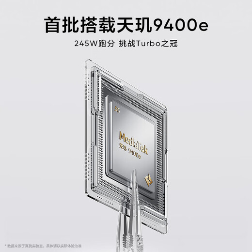 Realme Neo7 Turbo Neues 5G-Fotospiel E-Sport Mobiltelefon Abmessung 9400e 7200 mAh Akku Langes Akkulaufleben + 100W schnelles Laden extrem schmaler Rahmen Gerade Bildschirm transparent grau 12 GB + 256 GB