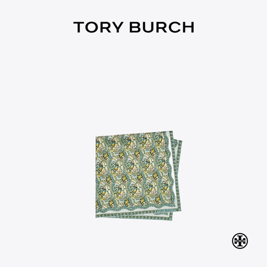 Tory Burch Tang Libaiqi end of season gift mulberry silk scarf square scarf TB 177166 mixed color 960 OS