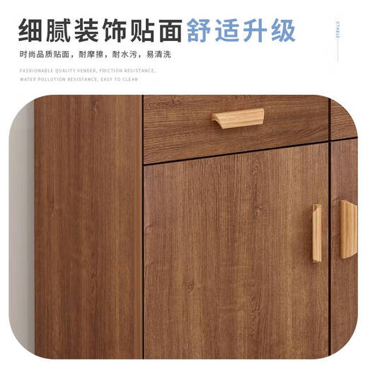 咏幻餐柜客厅靠墙柜储柜酒柜厨房碗柜餐厅备餐柜茶水柜 12035- -三门三抽