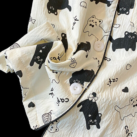 
Shiru Meng Summer Children's Pajamas Women Short Sleeve Shorts Girls 2025 New Summer Princess Sweet Student Girls Home Clothing 752# Soft and Skin-friendly [Short Sleeve + Shorts] 110 Children's 8 size 100-110CM 30-40Jin[Jin equals 0.5 kg]
