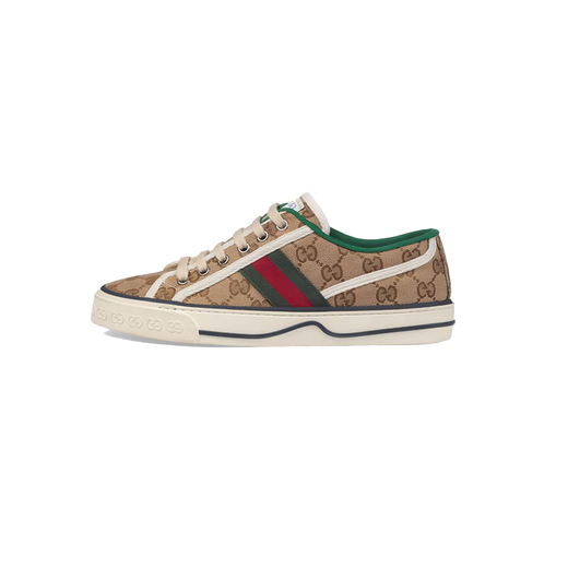 
Gucci (GUCCI) Tennis 1977 GG Sports Fashion Shoes Women's Ebony Color Holiday Gifts Best Ebony 606110 HVK20 9766 40
