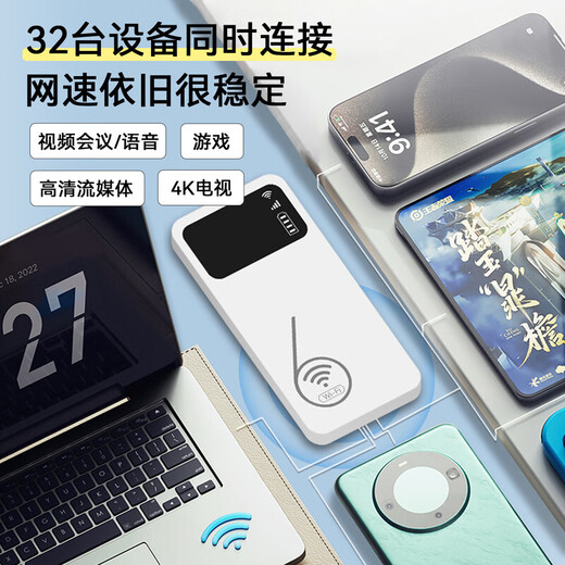 Xiaoyi Xiaoyi Smart Mobile Portable WiFi 6 High Speed Unlimited Traffic 5G Gigabit Wireless Network 2025 National Universal Portable Car Router Internet Card Official Full Netcom Top Version Free Data for One Year