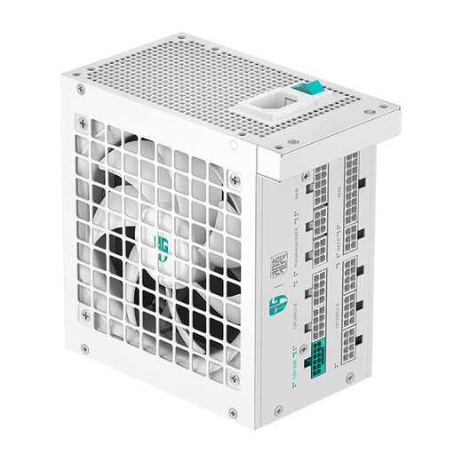 Jiuzhou Fengshen (DEEPCOOL) PR750G WH Ape Universe Netzteil, weiß, PPLP Gold zertifiziert, 750 W Vollmodul ATX3.1 Netzteil mit seitlichem Stecker, 10 Jahre Garantie