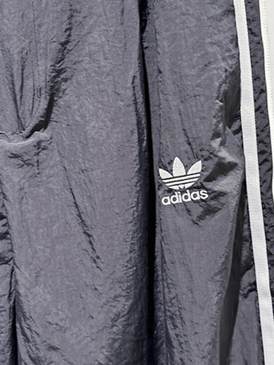 Adidas (adidas) Clover Retro Straight Pants Loose Sports Wide Leg Men's Trendy Fashion Trousers jw9896 XS