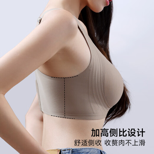都市丽人粉底液内衣女士胸罩薄款2025年新款聚拢上托提拉小胸显大运动内衣