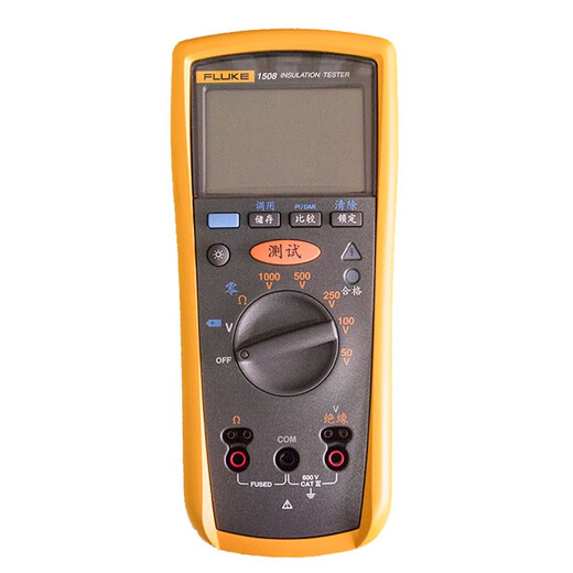 Fluke F1508 Тестер сопротивления изоляции 1503 Megohmeter 1587FC Цифровой метр 1535 15B MAX-01 Мультиметр