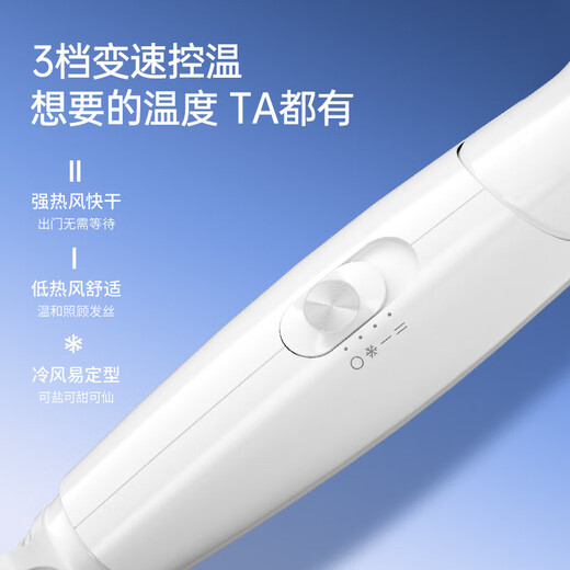 飞科（FLYCO）电吹风机家用大功率负离子吹风筒护发不伤发大风力速干轻小巧便携专业沙龙吹风 【2000W大功率 可折叠】FH6232