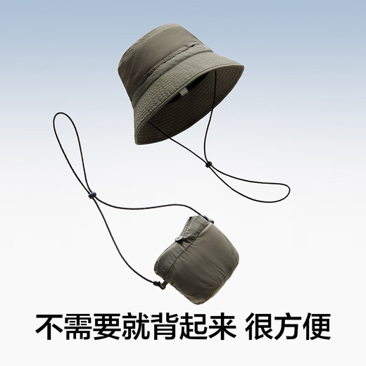 Jiao Nei Liangpi 501UV Air Unisex Outdoor Storage Fisherman Hat, Blue, One Size