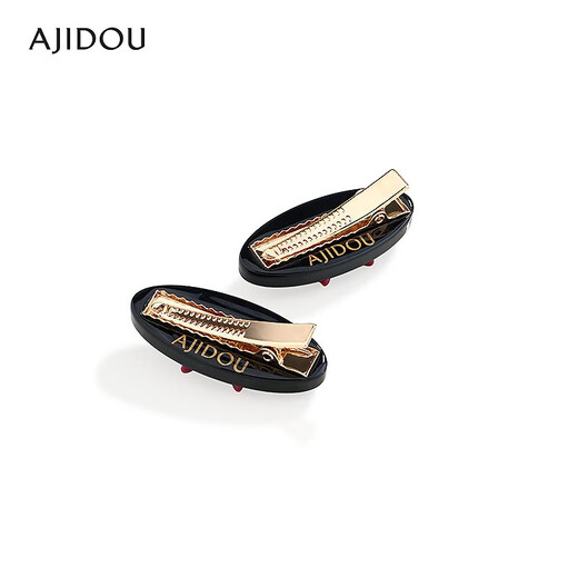 AJIDOU Ajidou hairpin birthday gift small and cute bow duckbill clip for girlfriend, best friend and child black