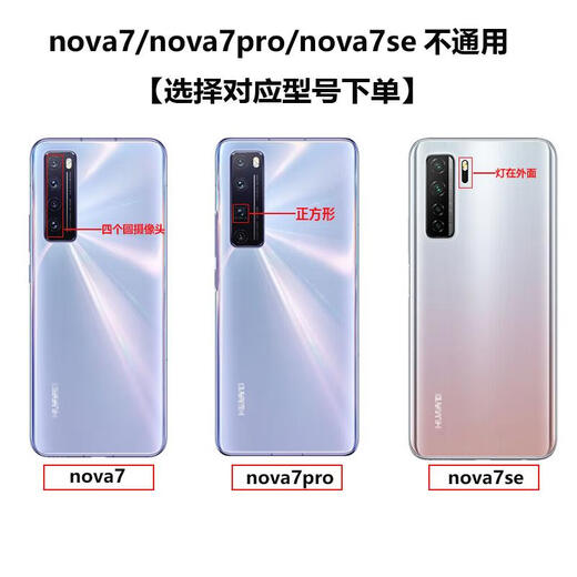 Suitable for Huawei nova7 original glass back cover nova7se mobile phone battery cover nova7pro original rear screen Nova7pro original back cover No. 7 color + frame mirror
