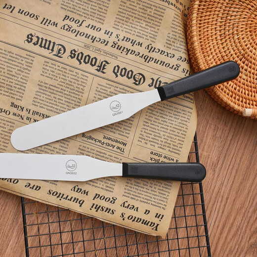 Yonghuan Qn3888 Cake de energía seca Mantequilla de spátula de 8 pulgadas 10 pulgadas Cambio de mesa profesional de tubería profesional Spátula de 8 pulgadas Q3881 (venta caliente)
