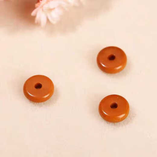 Wooden olive pit separator straight cut barrel bead necklace long string spacer beads men and women cultural toys bracelet accessories accessories olive pit separator loose beads 50