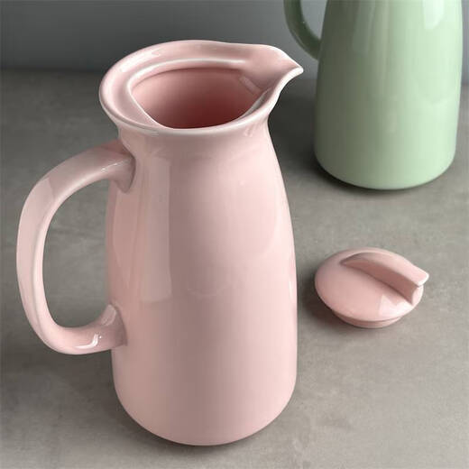 A Yonghuan le encanta comer agua fría hervidor de agua de cerámica de cerámica hervidor de agua con tapa de gran capacidad hervidor de hervidor de hotel comercial 7373 1.5l hervidor de agua fría rosa con tapa 5L