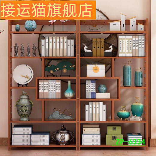 接运猫书房背景布主播3d立体直播间背景墙简约中式直播视频拍照快手抖音 ZP-3271 2.5米宽+2.5米高(挂钩款)