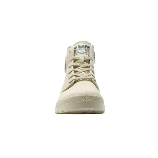 Palladium moderno y versátil, sin deslizamiento y zapatos de lona de alto contenido de desgaste, el mismo estilo para hombres y mujeres, beige beige 37