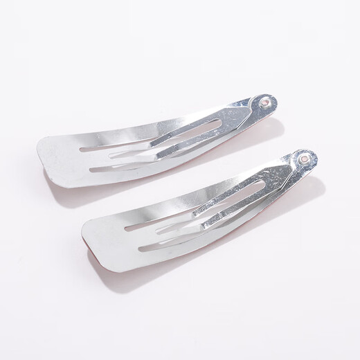 A pair of Sanfu solid color BB clips, simple texture, fashionable styling hair accessories, hair clips 845850, green 2 pcs