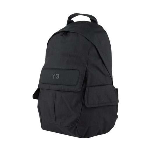 
Y-3 backpack, classic cover bag casual backpack for men and women (new 2025 men and women bag) Y3JV9721BEW (BLK) F