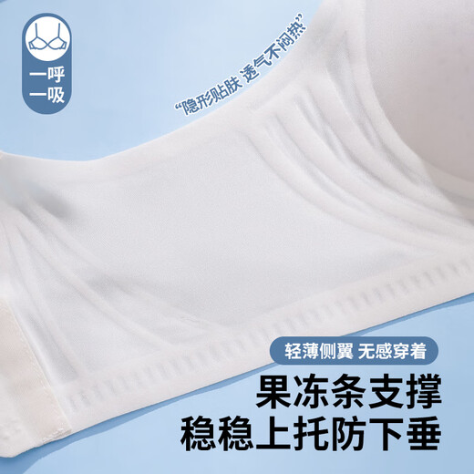 Jingqi (joyncleon) Sous-vêtements de lactation pour le soutien-gorge enceinte enceinte de style mince d'été pour l'allaitement post-partum pendant la grossesse bleu clair xl jwx158828