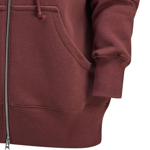 耐克（NIKE）针织夹克女装秋季连帽外套运动开衫加绒卫衣DQ5759-218 DQ5759-218 S