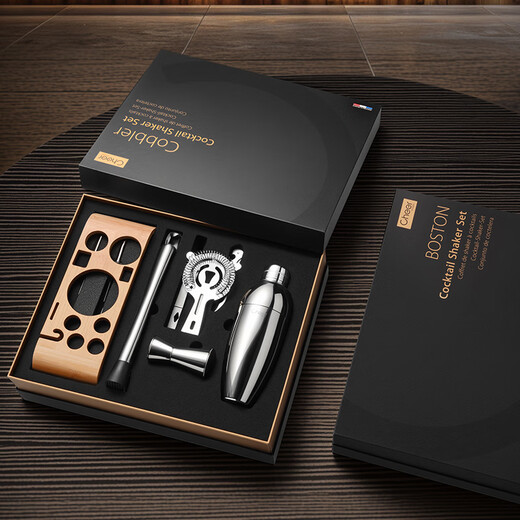 Kaier bartending set Shake cup mixer tool cocktail cup hand-made lemon tea tool shake cup pot 12 pieces