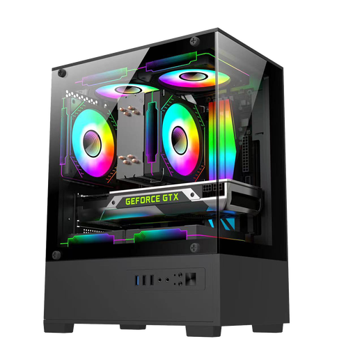WuSeYu 14th generation Core i5-14400F 32G+1TB 7600XT comparable to RTX4060 8G independent display 27-inch office gaming desktop desktop computer computer host machine