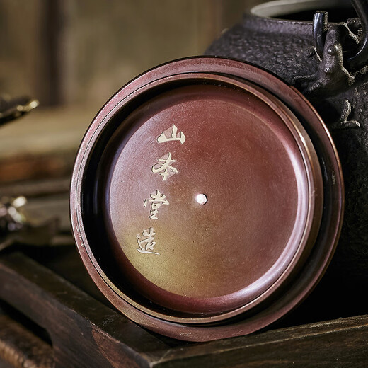 Yamamotodo sand iron kettle Japanese craft cast iron kettle handmade cast iron teapot tea boiling kettle tea boiler around the stove tea stove