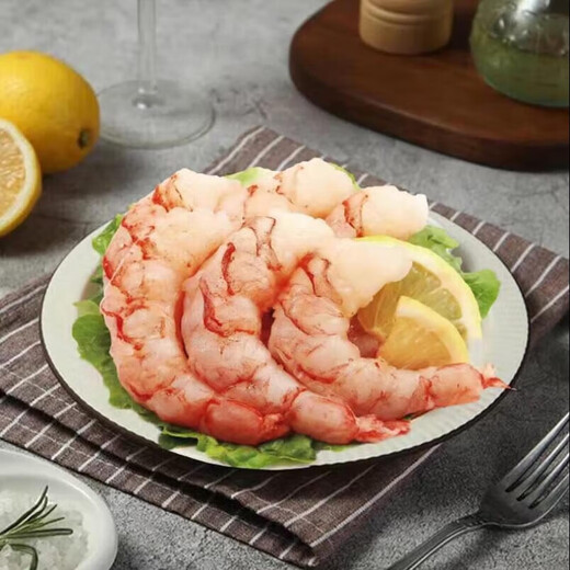 Jingdong Supermarket Directly Procured Overseas Argentinian Red Shrimp 450g (15-30 pieces/bag) without water retaining agent Baby food supplement for mothers and infants