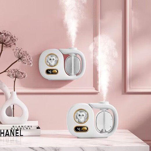 Aromatherapy machine household automatic fragrance machine fragrance machine essential oil air freshener diffuser machine hotel toilet deodorizing perfume indoor white digital display version aromatherapy machine 1 set + 1 bottle of essential oil Hilton fragrance