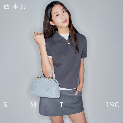 西木汀 布蕾泡芙 手提包女精致高档2025新款枕头包斜挎包小型 深邃黑 无规格