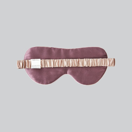 MANITO/Manita silk eye mask mulberry silk light-blocking soft and breathable sleep lunch break travel