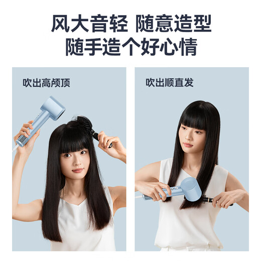 Superman (SID) travel essential high-speed hair dryer 200 million negative ions hair care high-power quick-drying constant temperature hair dryer home silent hair dryer without hair damage gift RD1676