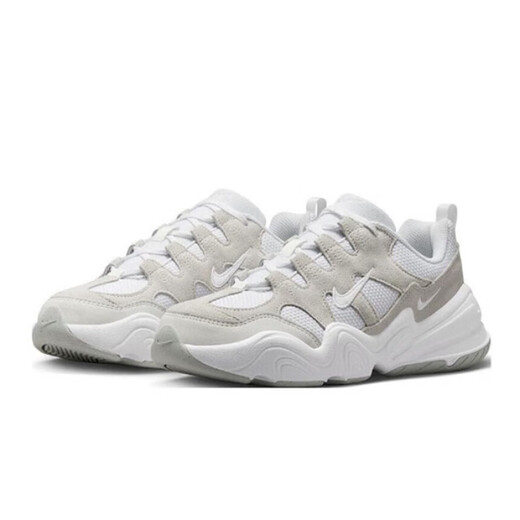 耐克（NIKE）TechHera休闲鞋防滑低帮女款白灰DR9761-100 白灰 女款/DR9761-100 38.5