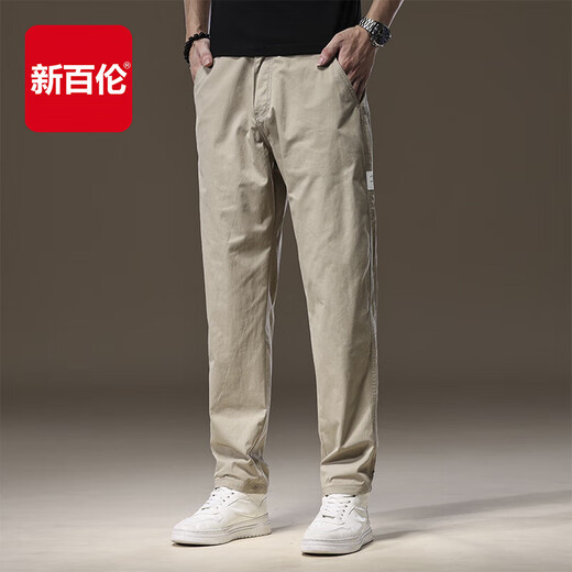New Balance Pure Cotton Pantalones casuales para pantalones delgados de otoño de los hombres Pantalones sueltos pantalones de hombres de moda pantalones de tamaño grande de tamaño gran tamaño de primavera y otoño