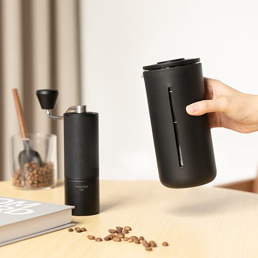 Taimo Small U French Press Manual Bean Grinder Hand-brewed Coffee Pot Set Home Office Coffee Appliance Gift Box Gift