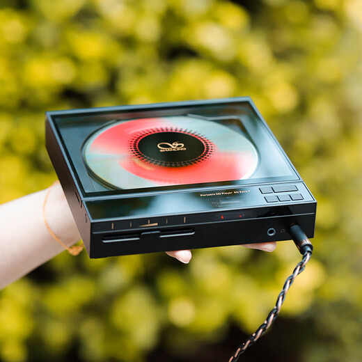 SHANLING EC Zero T Portable R2R Tube CD Player Home Portable Retro CD Player Bluetooth 5.3 Supports CD Ripping EC ZERO T (Black)