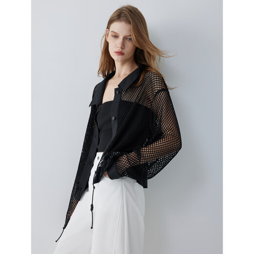 ELLE NEGRA GUSTA DE CUMPILACIÓN DE CUMPLACIÓN PARA MUJER 2025 Autumn New Style Diseño Top informal Top informal Black S