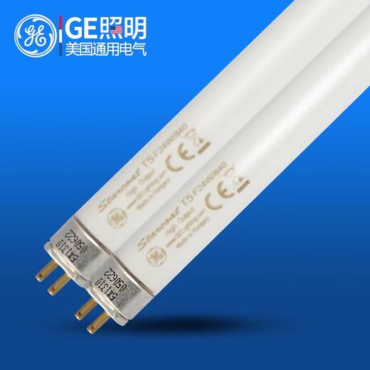 Ge General Electric T5 Fluorescent Lamp Starcoat Longevité 14W24W35W49W54W80W lampe 35W Lumière jaune 1449 mm (à partir de 10 unités) GE