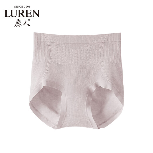 Lu Ren große Unterwäsche für Frauen feiner Faserunterdrückung Bauch Bauch Hebedocke Modal Mid-Taist Damen-Slips 6628 Modell 1 6628-Baby Pulver-Pack 1 Einzelstückgröße (90jin [Jin gleich 0,5 kg] -130jin [Jin gleich 0,5 kg])