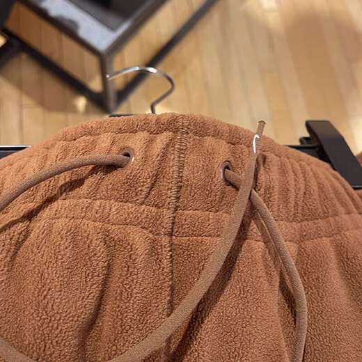 Nike (Nike) Hosen für die Frühlings- und Herbstsporthosen für Frauen losen Jogginghosen Nahaufnahme warmes Fleece Casual Hosen HQ4877-259 Kakao Brown S