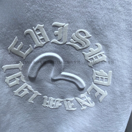 Evisu Fushen Men's Vêtements 2025 Printemps et été Nouveau t-shirt décontracté à manches courtes 2ESHTM5TS1098LFCT WHITE ULTRA VERSION LORTE STRIEUX SEIR S
