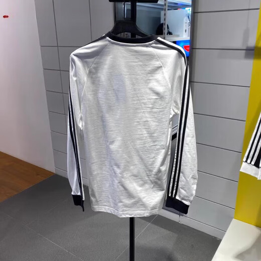 Adidas Clover Adicolor Three Stripes Мужская спортивная и повседневная футболка с длинными рукавами IA4879 IA4877 IA4877 Black 190 XXX/112A