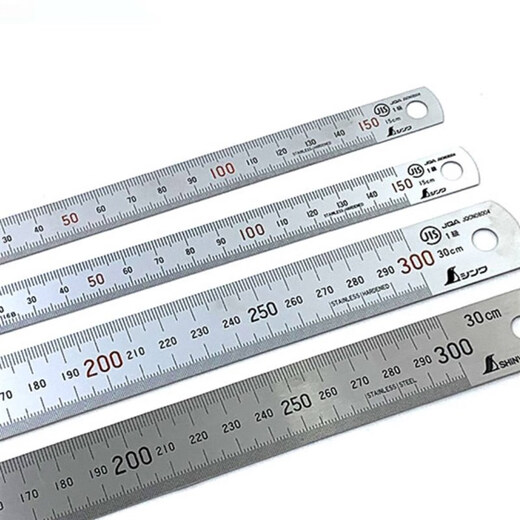 SHIWA and JIS first-class steel plate ruler for spot stock, measuring steel ruler, stainless steel thickened ruler, 2000mm matte (with JIS red letter 13064) Others