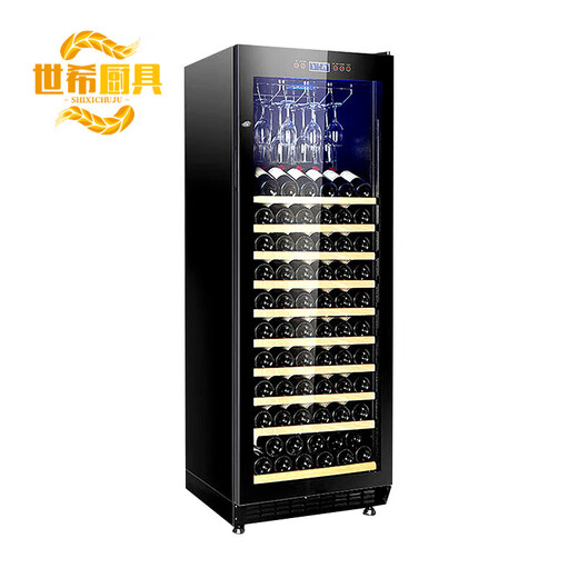 Shixi German imported wine cabinet electronic constant temperature and humidity household ice bar tea refrigerator cigar cabinet constant temperature wine cabinet G600