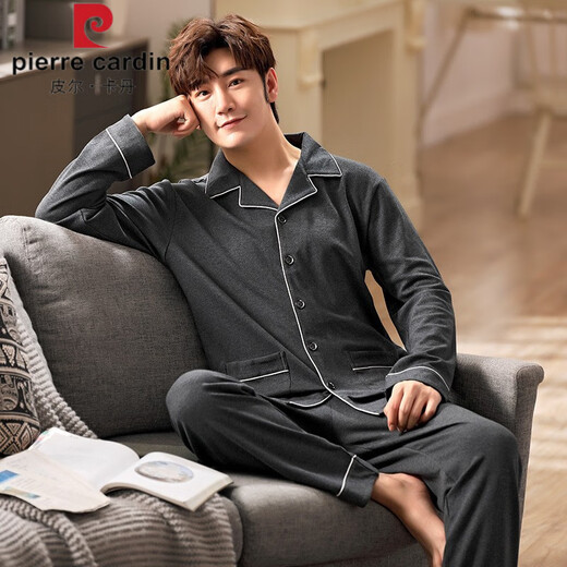 Pier Cardin Strick Fat Man Anzug Männer plus Fett Extra Größe 330 Jin [Jin ist gleich 0,5 kg] Setzen Sie Feder und Herbst dünn. Lose Fat Man Fat GG Home HD9905 3xl